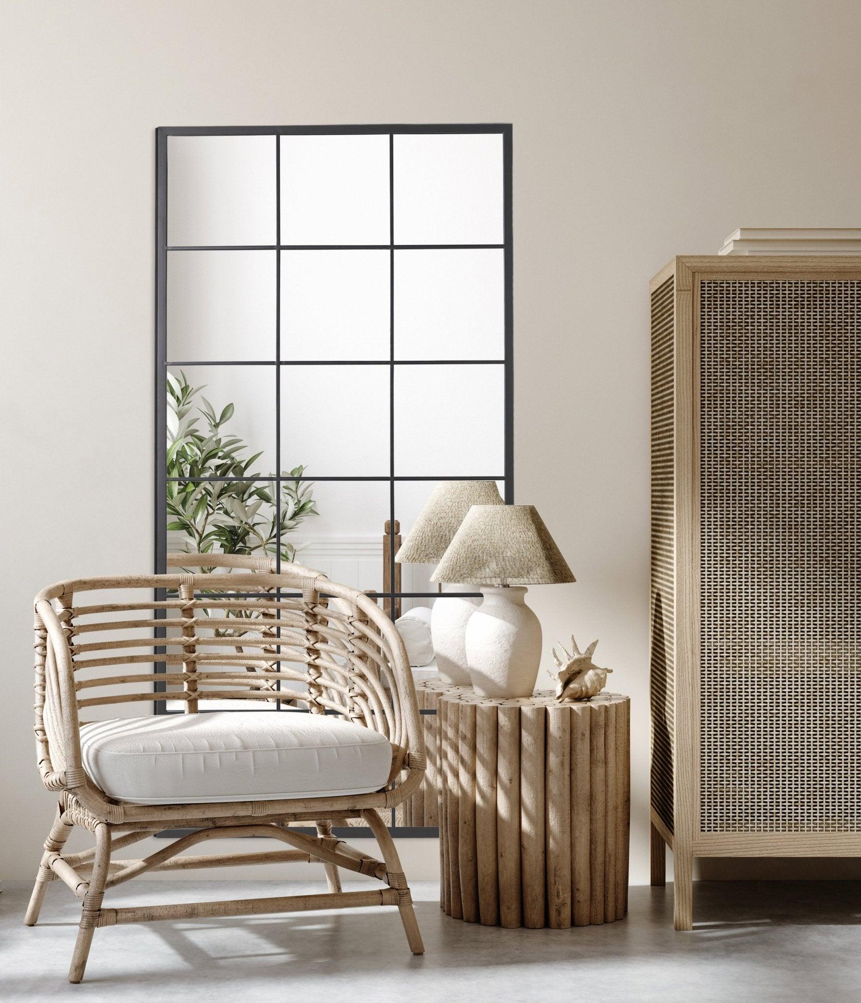 Grid Mirror No. 3 | 180 × 90 cm - Blossholm