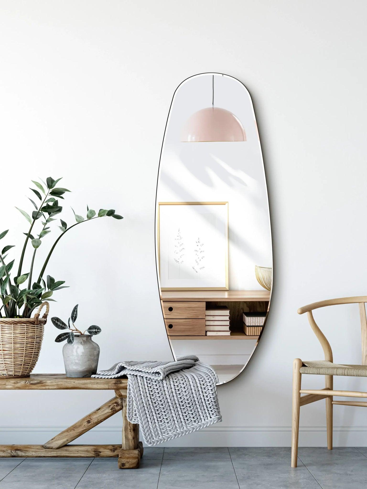 Opal mirror Large | 150 x 55 cm - Blossholm