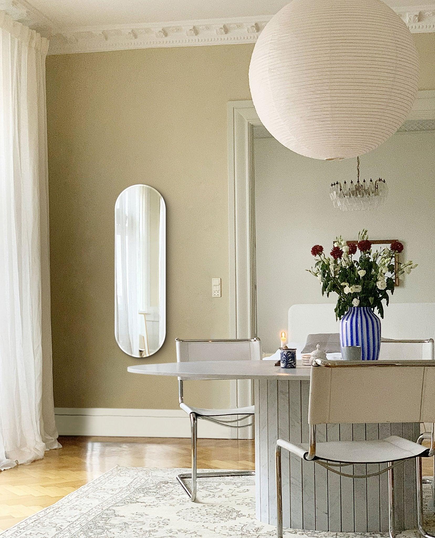 Oval Mirror No. 1 | 100 x 30 cm - Blossholm